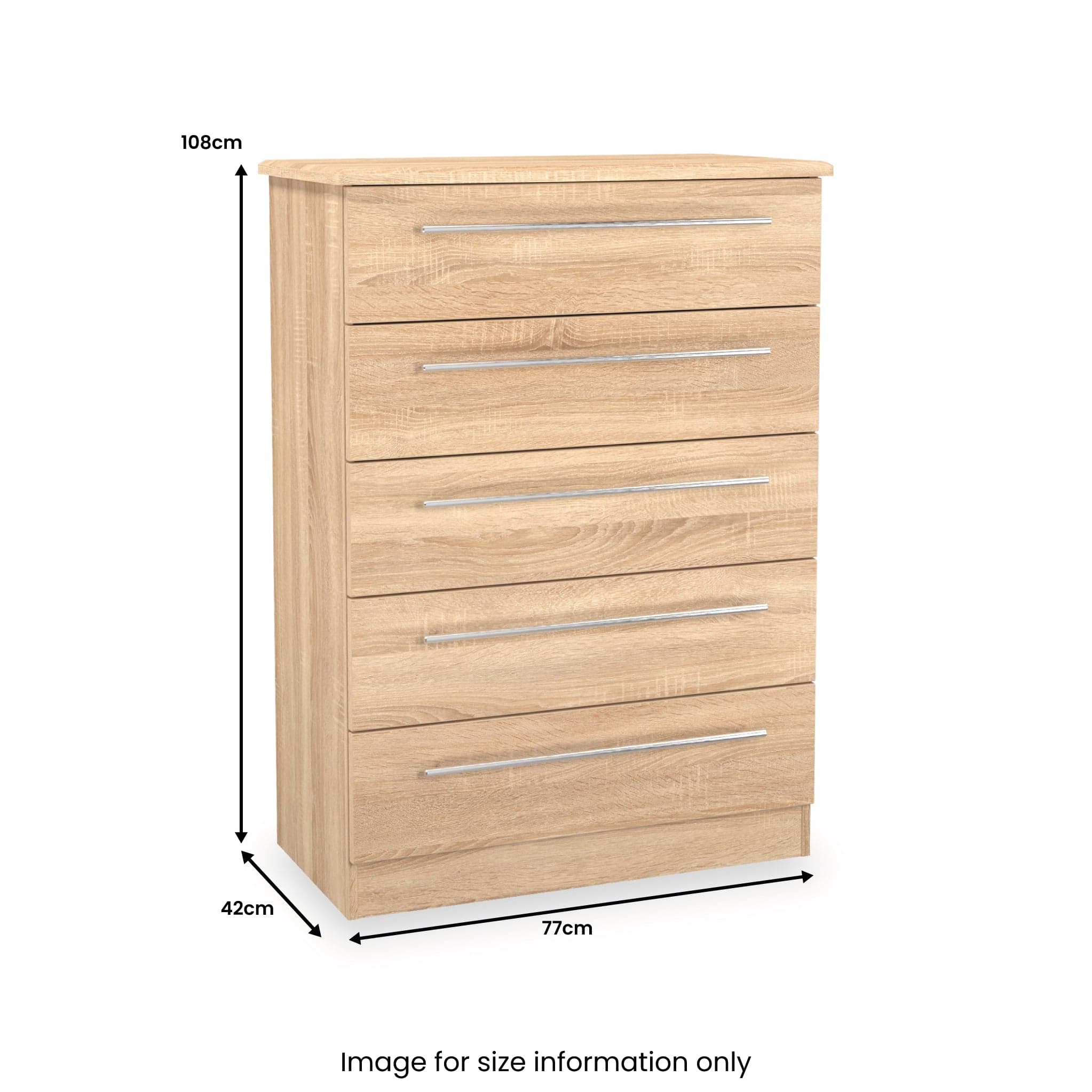 Bramwell 5 Drawer Chest